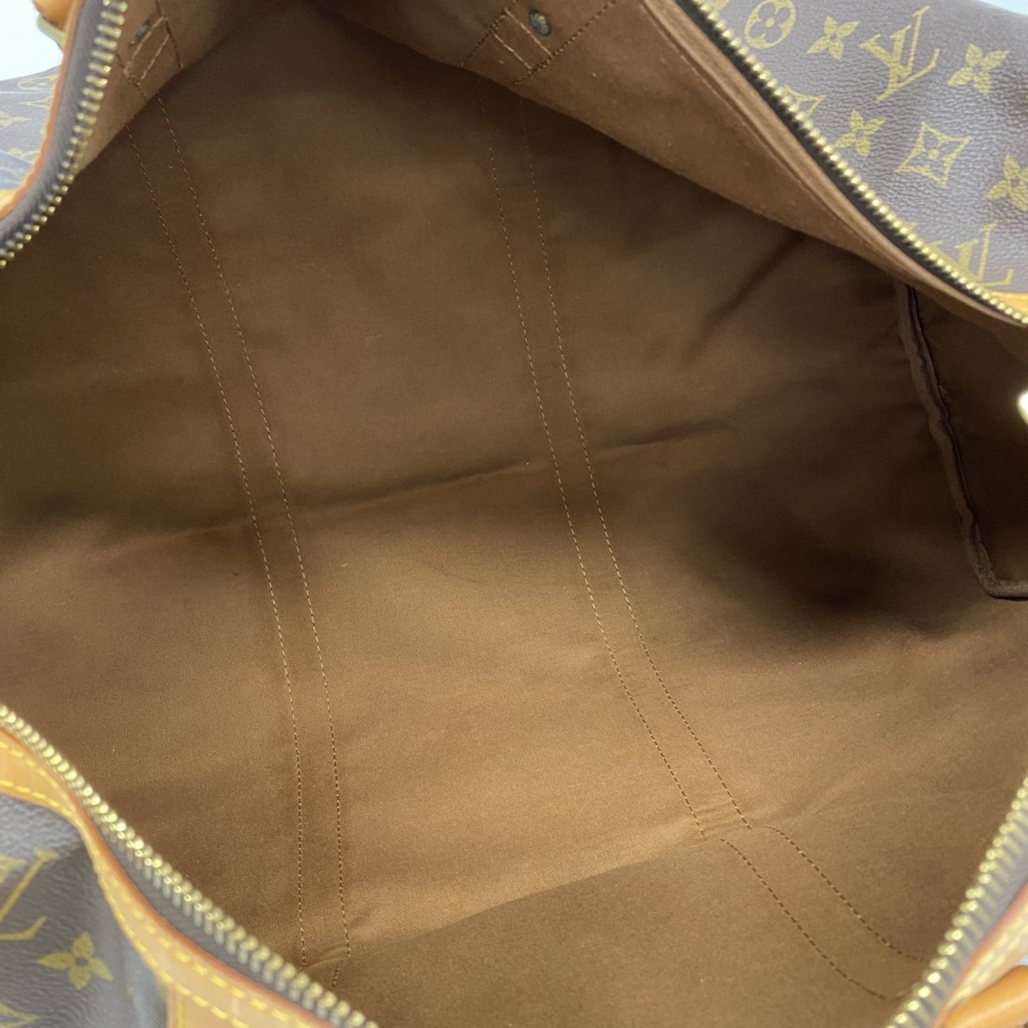 Louis Vuitton Monogram Sax Spool Boston Bag M41622 Brown