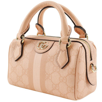 Gucci Ophidia Super Mini Handbag/Shoulder Bag (781490 Fad03 6241) In Gg Supreme Canvas