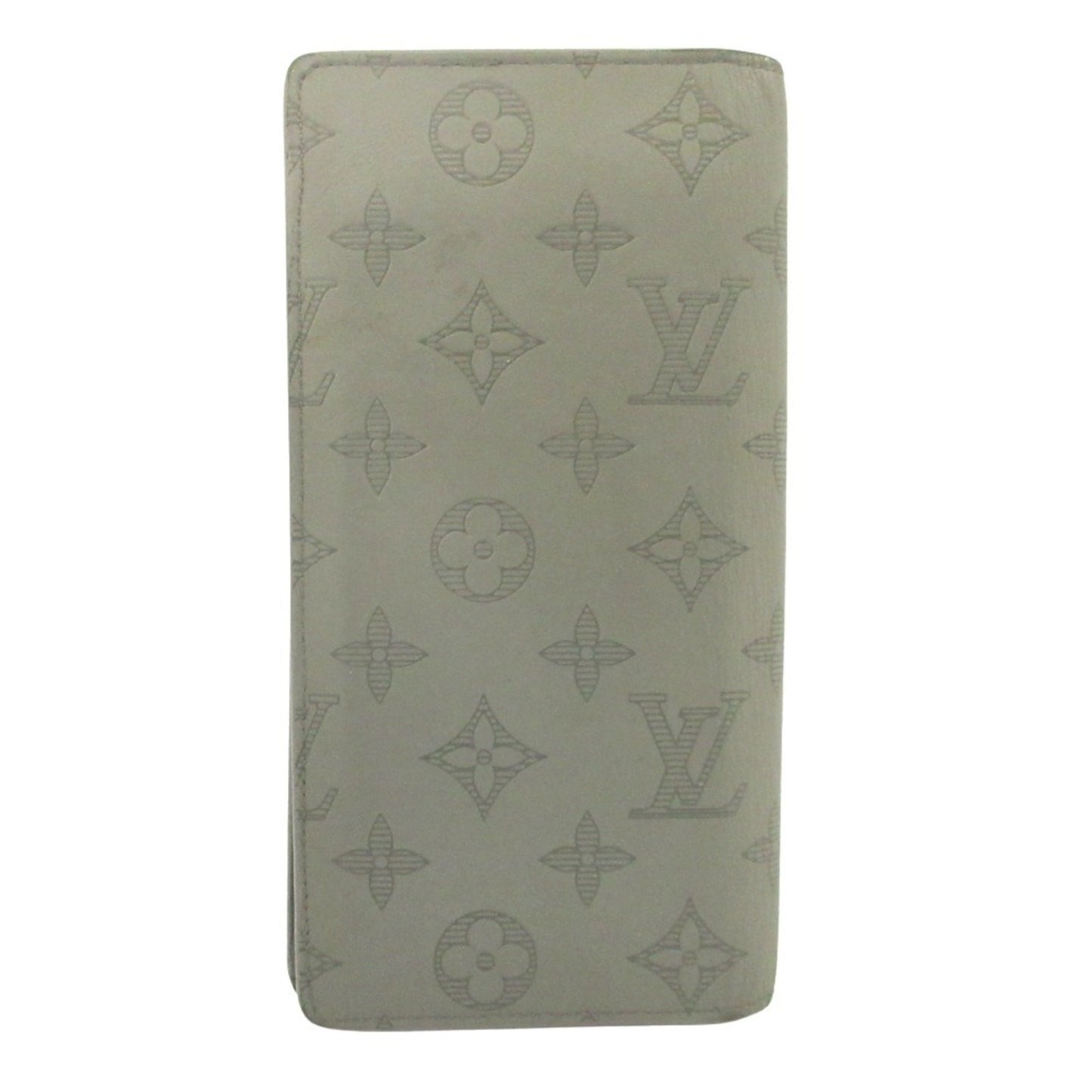 Louis Vuitton Monogram Shadow Portefeuille Brazza Bifold Long Wallet