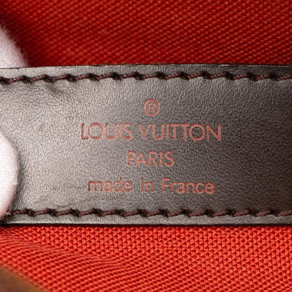 Louis Vuitton Damier Naviglio Shoulder Bag N45255 Brown Leather