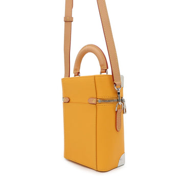 Louis Vuitton Cowhide Leather Vertical Box Trunk M59666 2-Way Shoulder Bag
