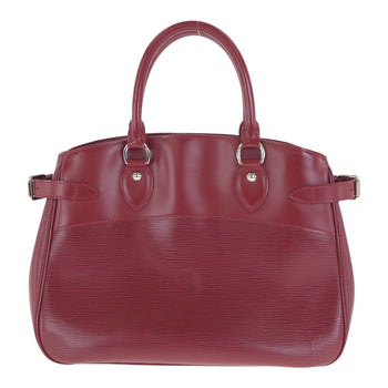 Louis Vuitton Epi Passy Pm Red Leather Tote Bag With Silver Hardware