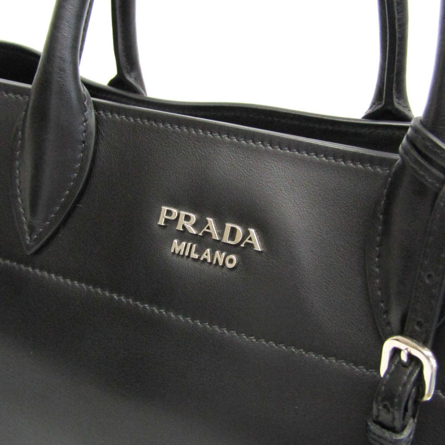 Prada City Calf 1Bg041 Women'S Leather Handbag