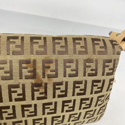 Fendi Zucchino Mamma Bucket Handbag In Nylon Canvas