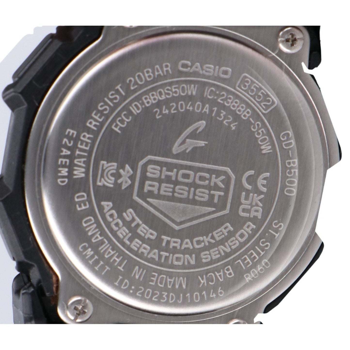Casio G-Shock Gd-B500-1Jf Bluetooth Digital Quartz Watch