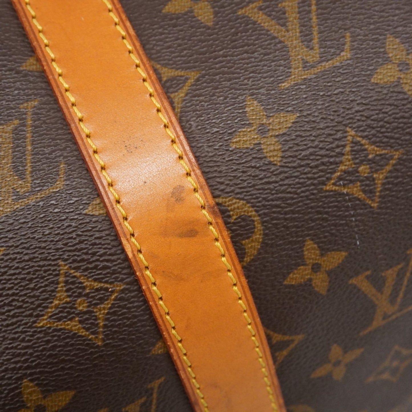 Louis Vuitton Monogram Keepall 50 Boston Bag M41426 Brown