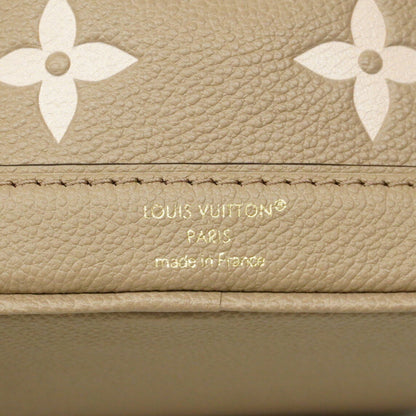 Louis Vuitton Monogram Empreinte Two-Tone Nano Noe Shoulder Bag M46291 Tourterelle Creme