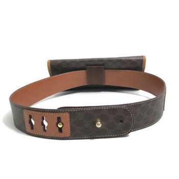 Celine Bag 2Way Cluch Bag Waist Pouch Brown