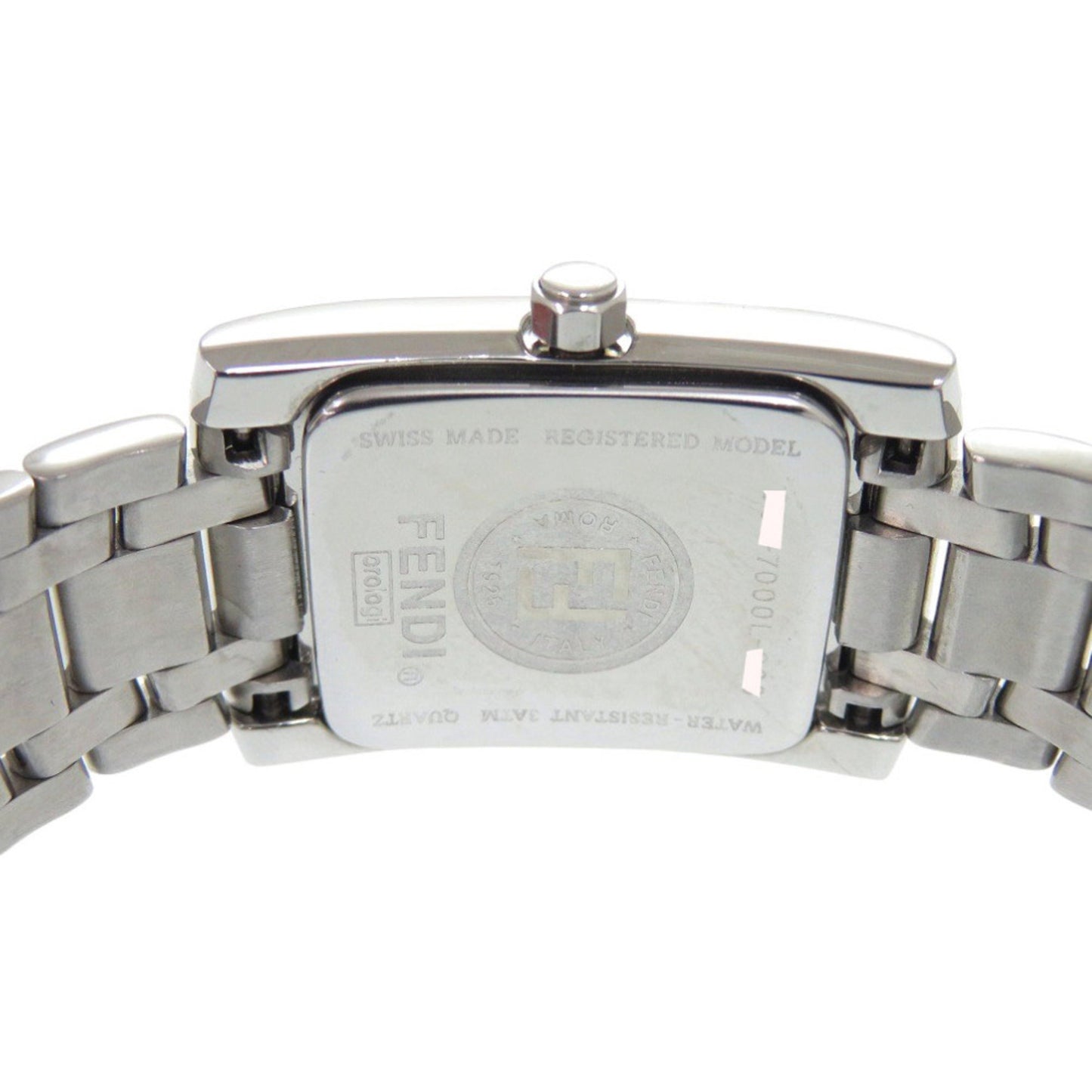 Fendi 7000G Stainless Steel Navy Silver Quartz Watch 1051 Fendi