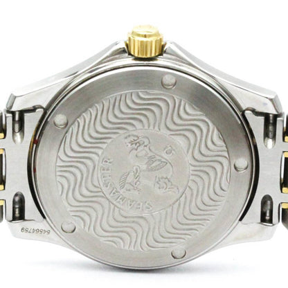 Polished Omega Seamaster 120M Chronometer 18K Gold Steel