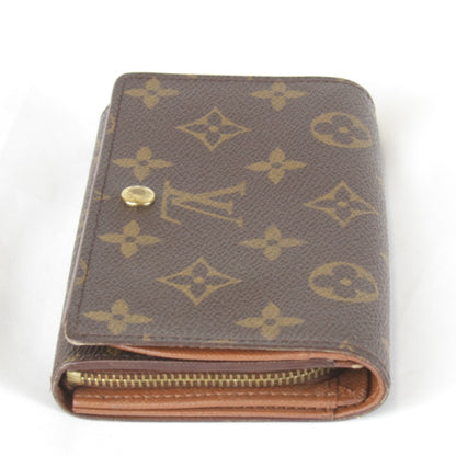 Louis Vuitton Louis Vuitton Porte Monnaie-Vieux-Trsor M61730 Bifold Wallet Monogram Canvas