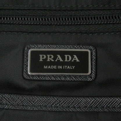Prada 2Vz019 Saffiano Leather Re-Nylon Triangle Logo Backpack/Daypack