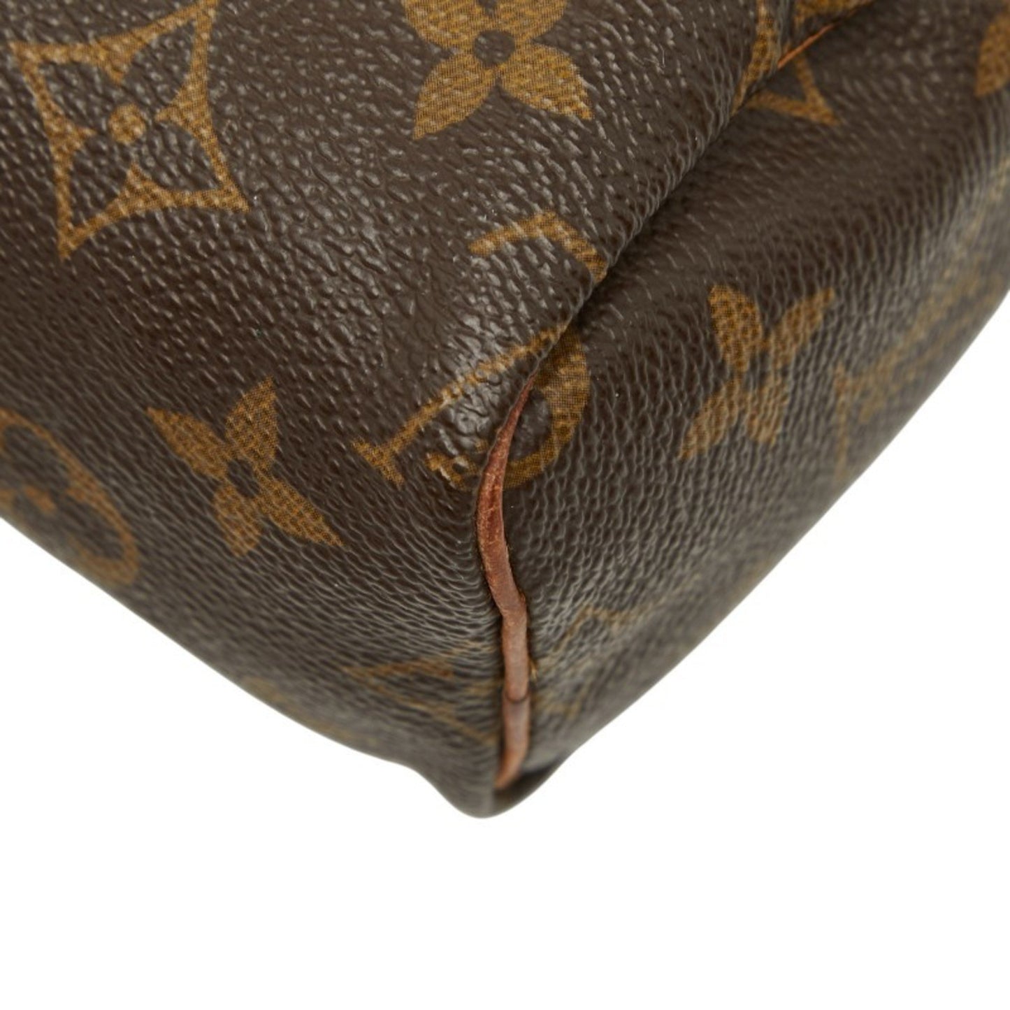 Louis Vuitton Monogram Mini Speedy Handbag/Shoulder Bag 2Way M41534 Brown Leather