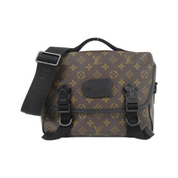 Canvas Louis Vuitton Shoulder Bag Coated