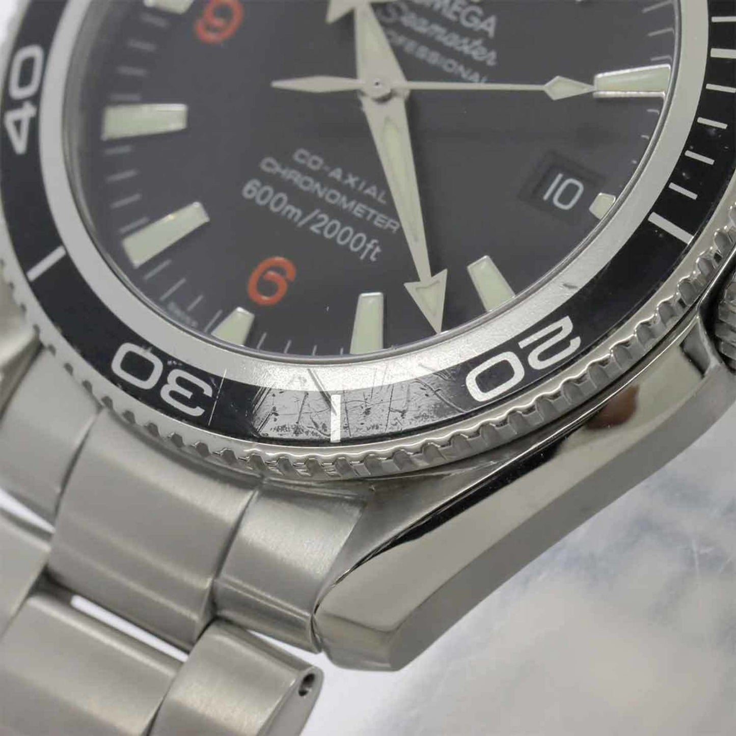 Omega Seamaster Planet Ocean Co-Axial Chronometer 600M 2201 51 Men'S Watch With Date Display