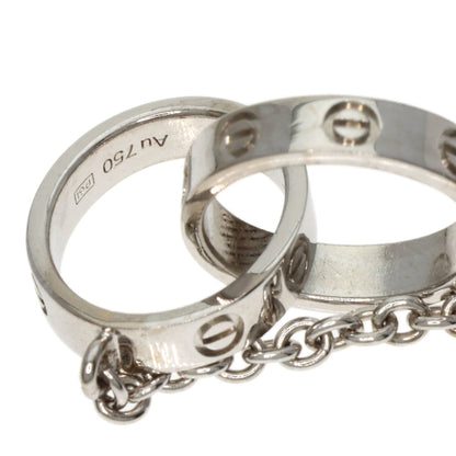 Cartier Baby Love Necklace In 18K White Gold