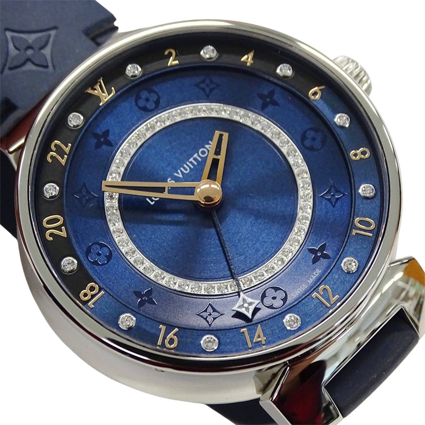 Louis Vuitton Tambour Moon Dual Time Men'S Watch