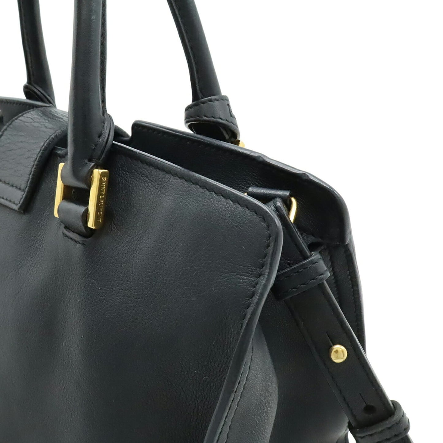 Leather Yves Saint Laurent Handbag