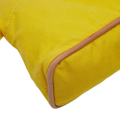 Hermes Bolide Pouch 25 Small Item Case Yellow Canvas