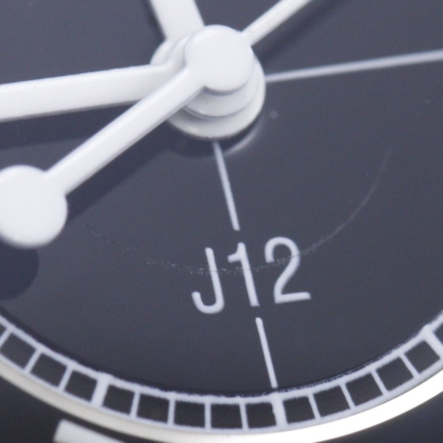 Chanel J12 Watch H0682 Ceramic Quartz Analog Display Black Dial