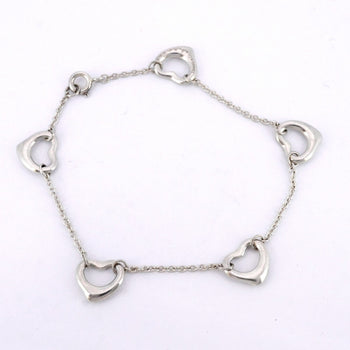 Tiffany 5-Row Heart Bracelet In 925 Silver