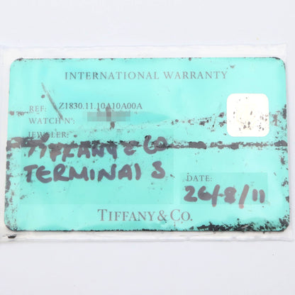 Tiffany & Co. Atlas Stainless Steel Watch For Women