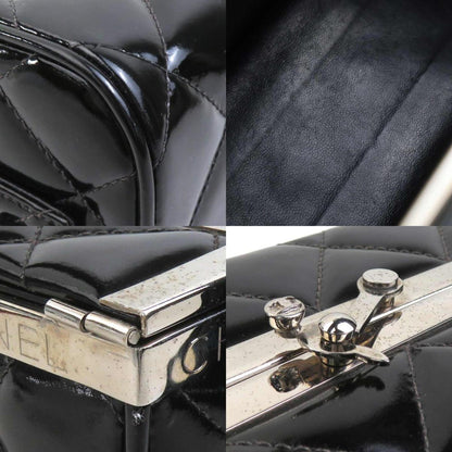 Chanel Handbag Leather Black