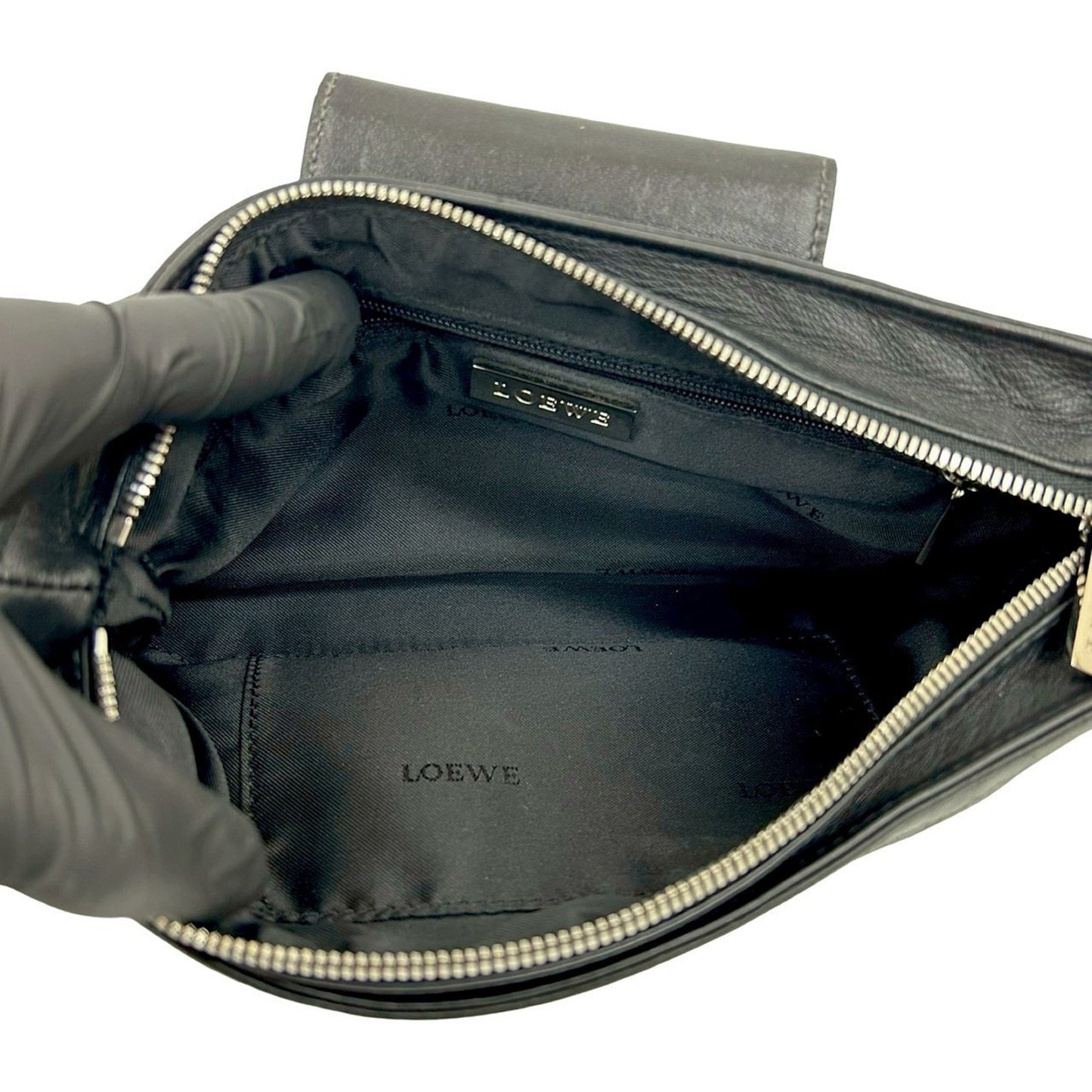 Loewe Logo Leather Handbag