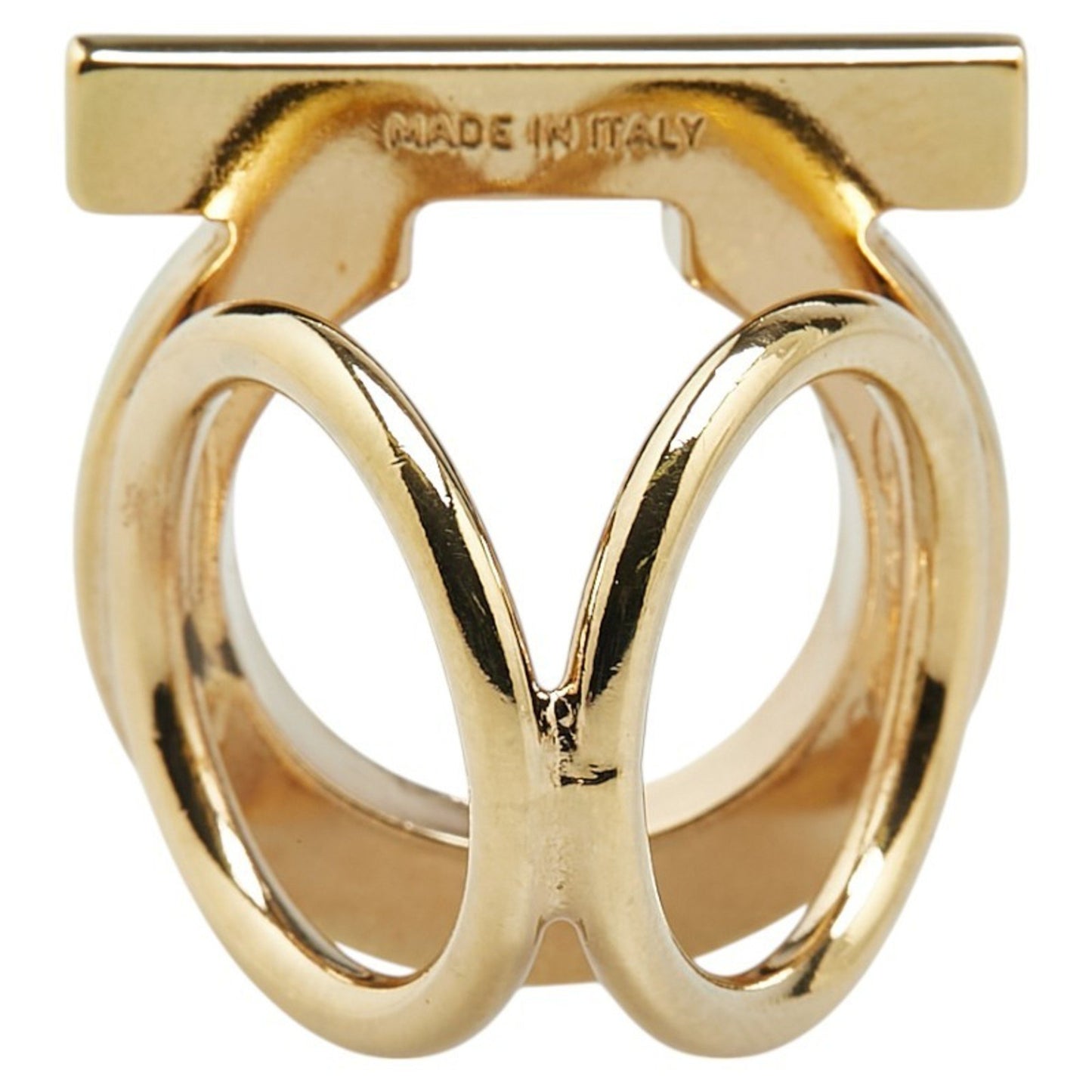 Salvatore Ferragamo Gancini Scarf Ring