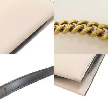 Salvatore Ferragamo Gancini Hardware Shoulder Bag Leather