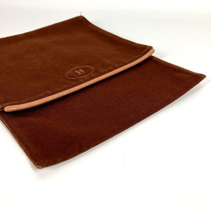 Hermes H Logo Vertical Flap Makeup Pouch