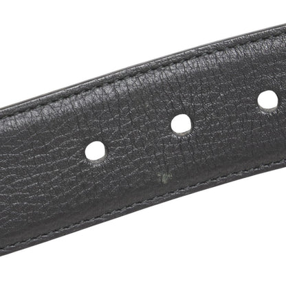 Gucci Belt Size: 100/40 449716 Black Leather