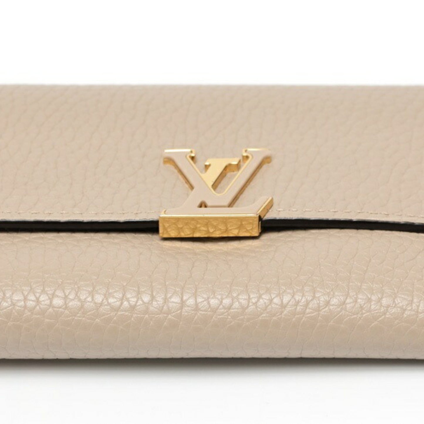 Louis Vuitton Louis Vuitton Portefeuille Capucines Compact M62159 Taurillon Leather Galle S-158671