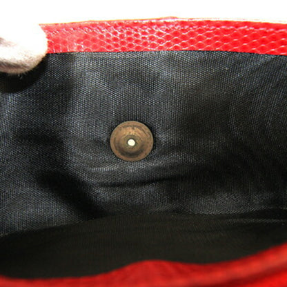 Salvatore Ferragamo Vara 22 3059 Bi-Fold Long Wallet Red Leather Ribbon