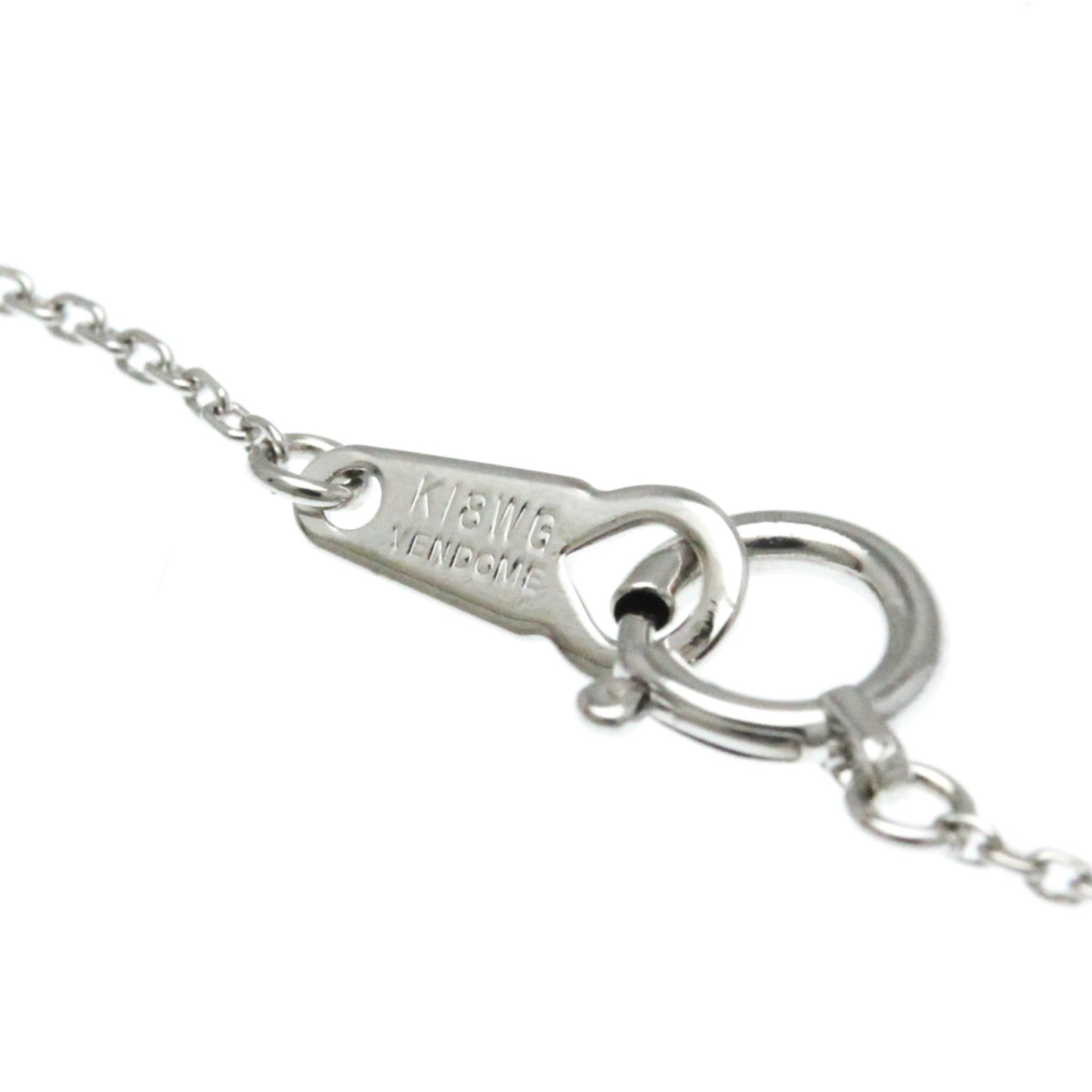Vendome Aoyama Circle Diamond Necklace White Gold (18K) Diamond Men