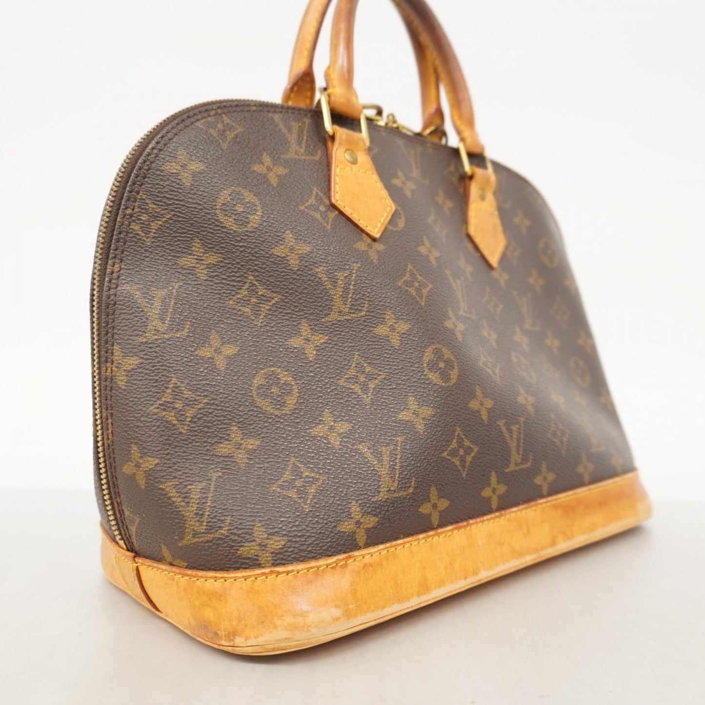 Louis Vuitton Monogram Alma Handbag M51130 Brown