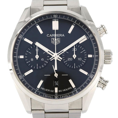 Tag Heuer Carrera Calibre 02 Chronograph Cbn2010.Ba0642 Stainless Steel Automatic Watch