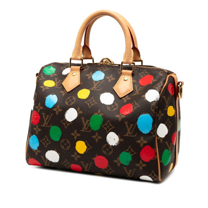 Louis Vuitton X Yayoi Kusama Monogram Speedy Bandouliere 25 Handbag/Shoulder Bag