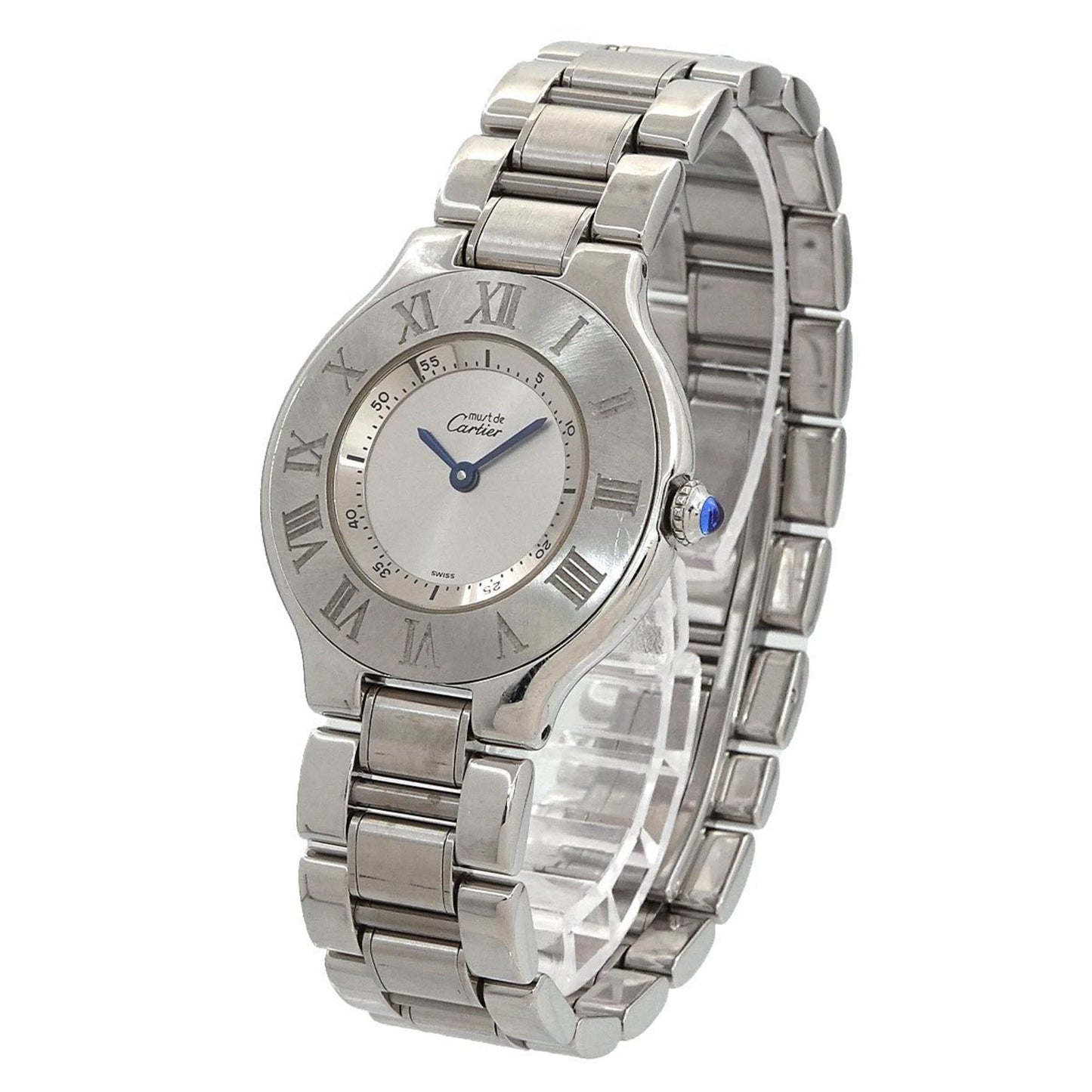 Cartier Must 21 Vantianne W10110T2 Boys' Silver Quartz Watch