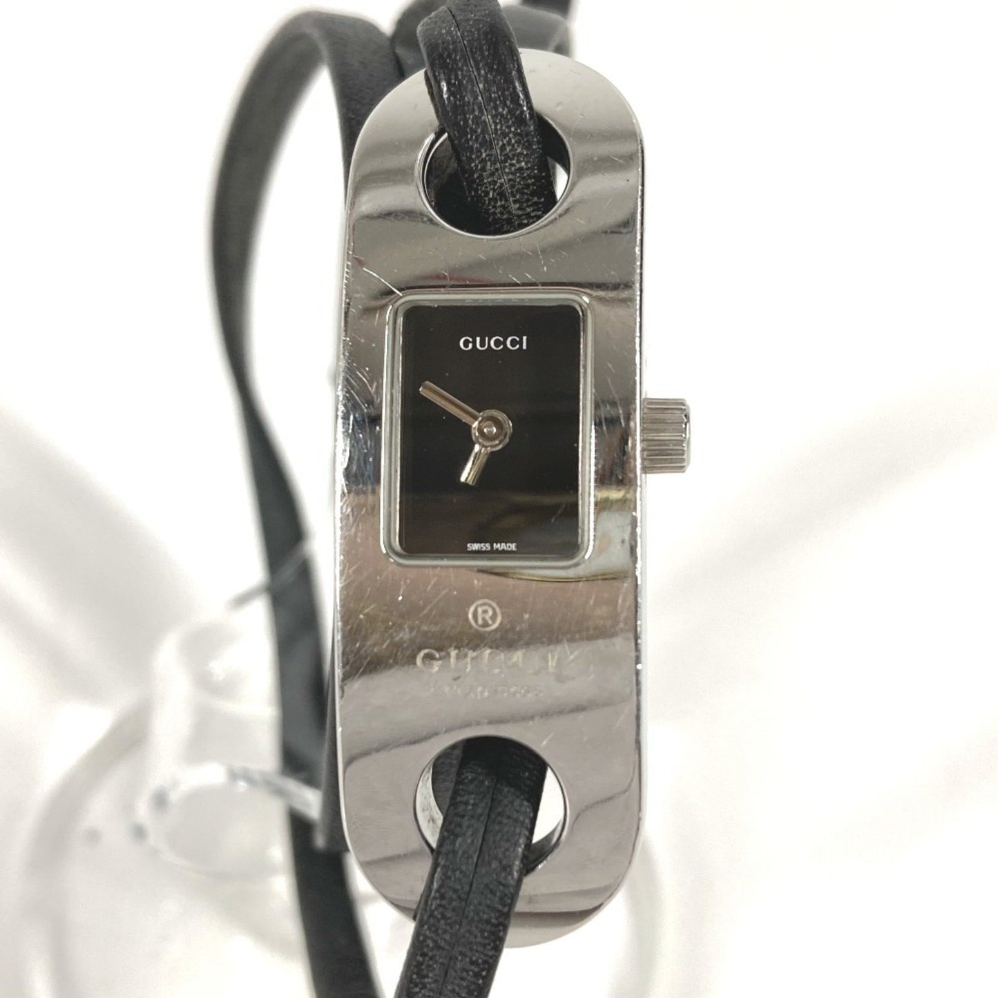 Gucci 6100L Bracelet Watch With Logo