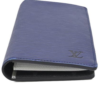 Louis Vuitton Louis Vuitton Portefeuille Brazza Epi Leather Long Wallet Blue White M81371 Ic Chip