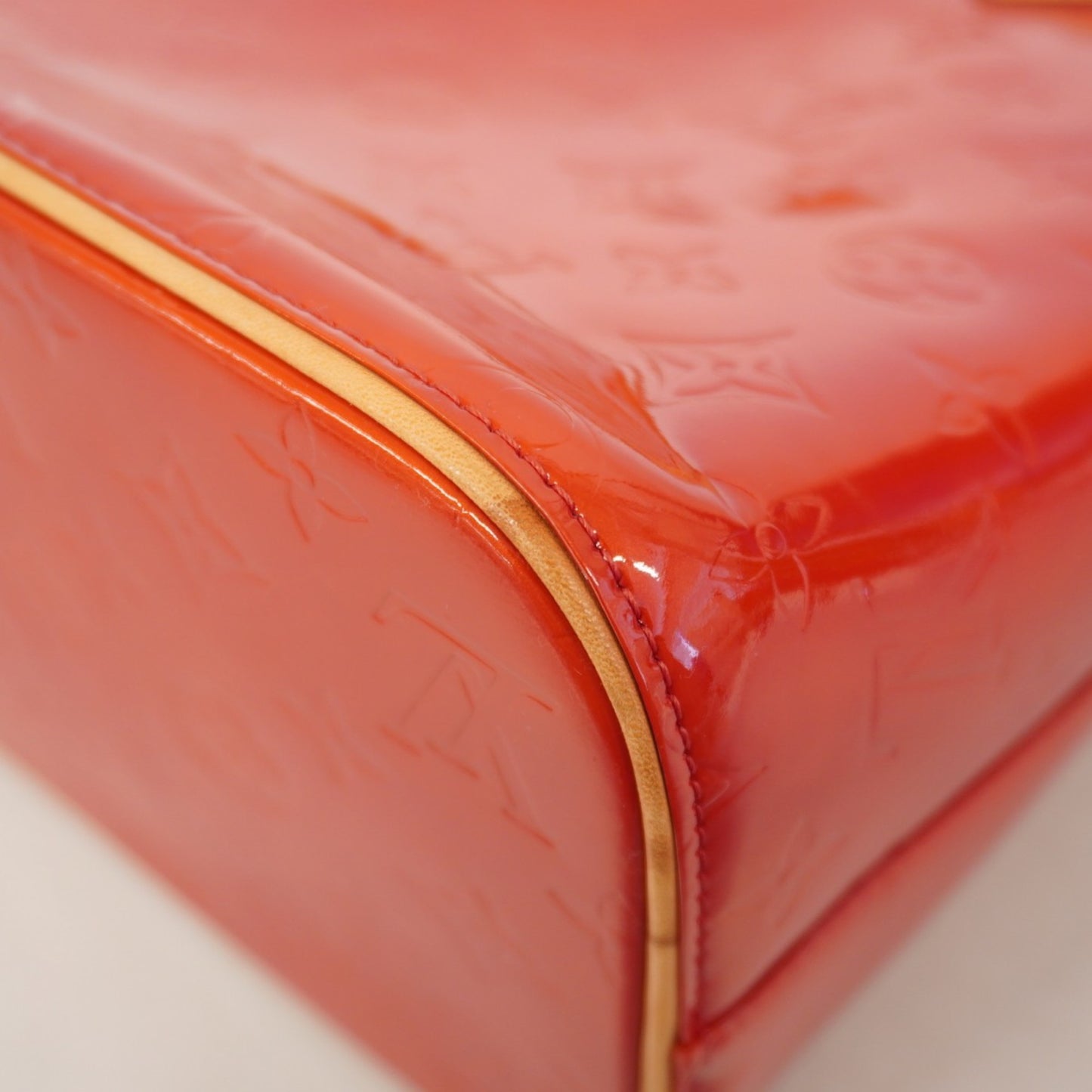 Louis Vuitton Vernis Houston Tote Bag M91092 Rouge