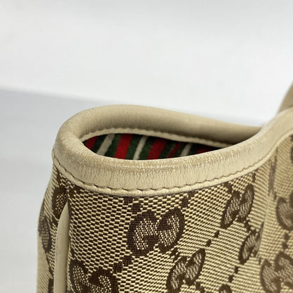 Gucci Gg Canvas Interlocking G Tote Bag 169946 Brown