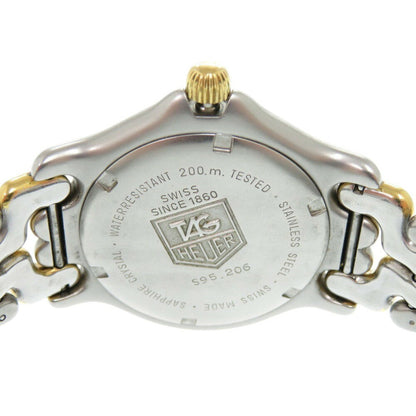 Tag Heuer Sel Professional S95.206 Stainless Steel Grey Quartz Watch 0179Tag Heuer