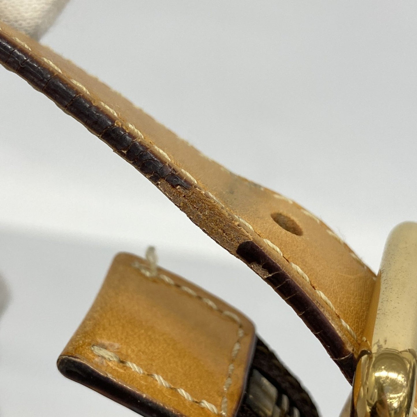 Celine Shoulder Bag Macadam Brown