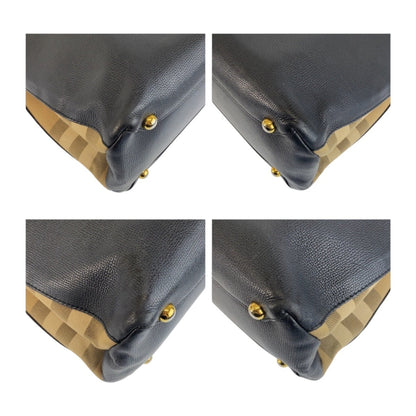 Burberry Black/Multicolored With Gold Hardware