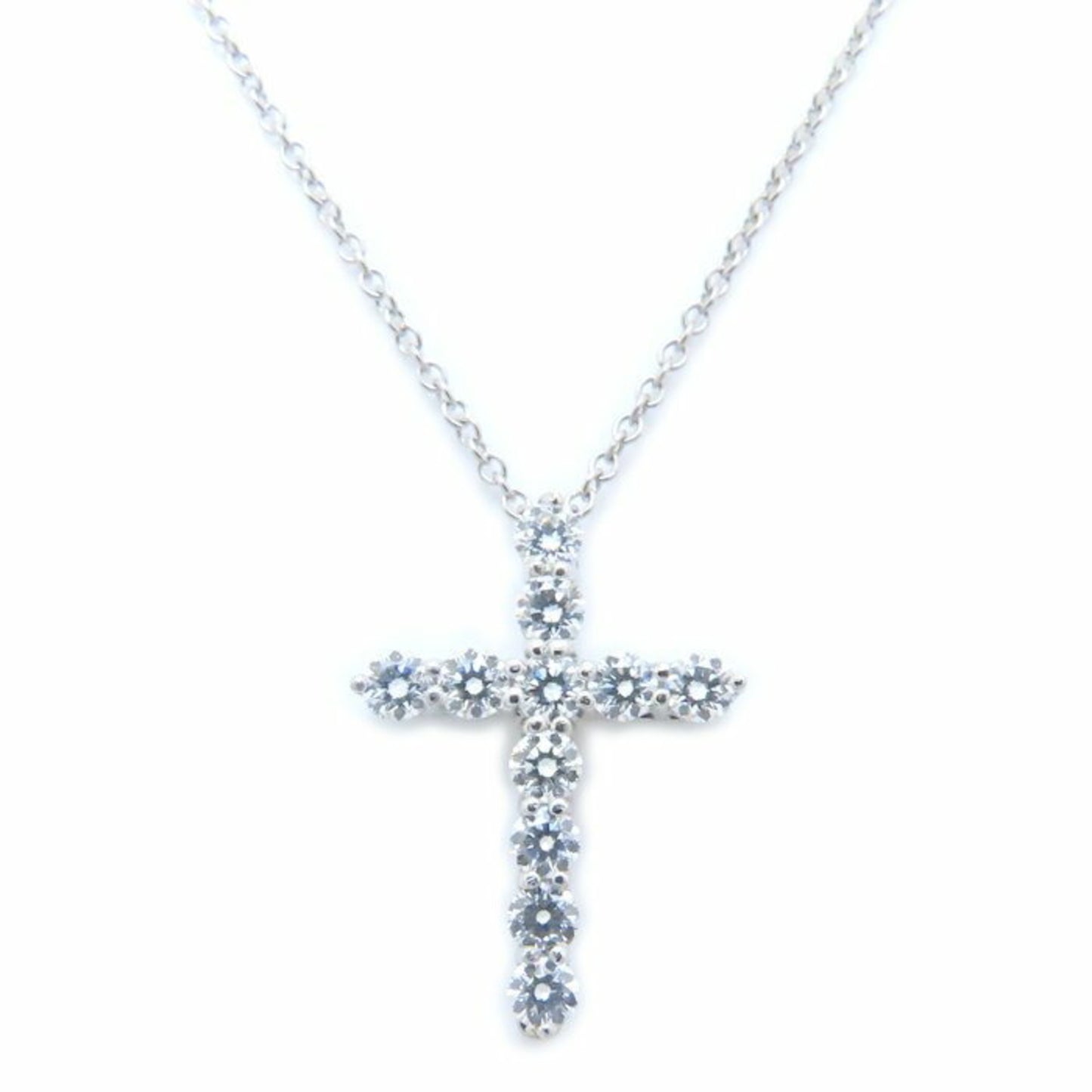Tiffany & Co. Tiffany Diamond Cross Necklace