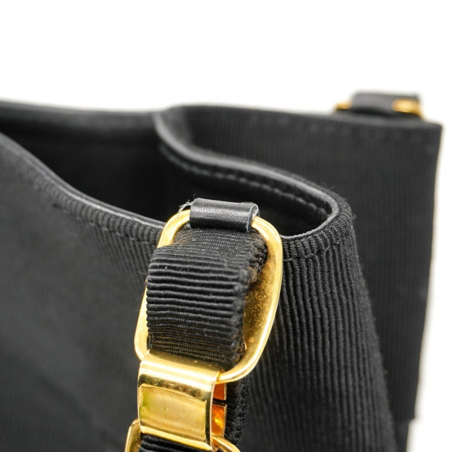 Salvatore Ferragamo Vara Canvas Tote Bag