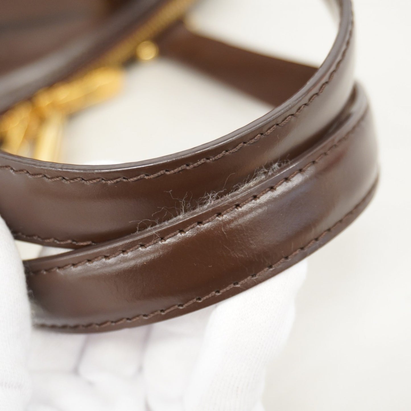 Louis Vuitton Damier Verona Pm Handbag N41117 Ebene