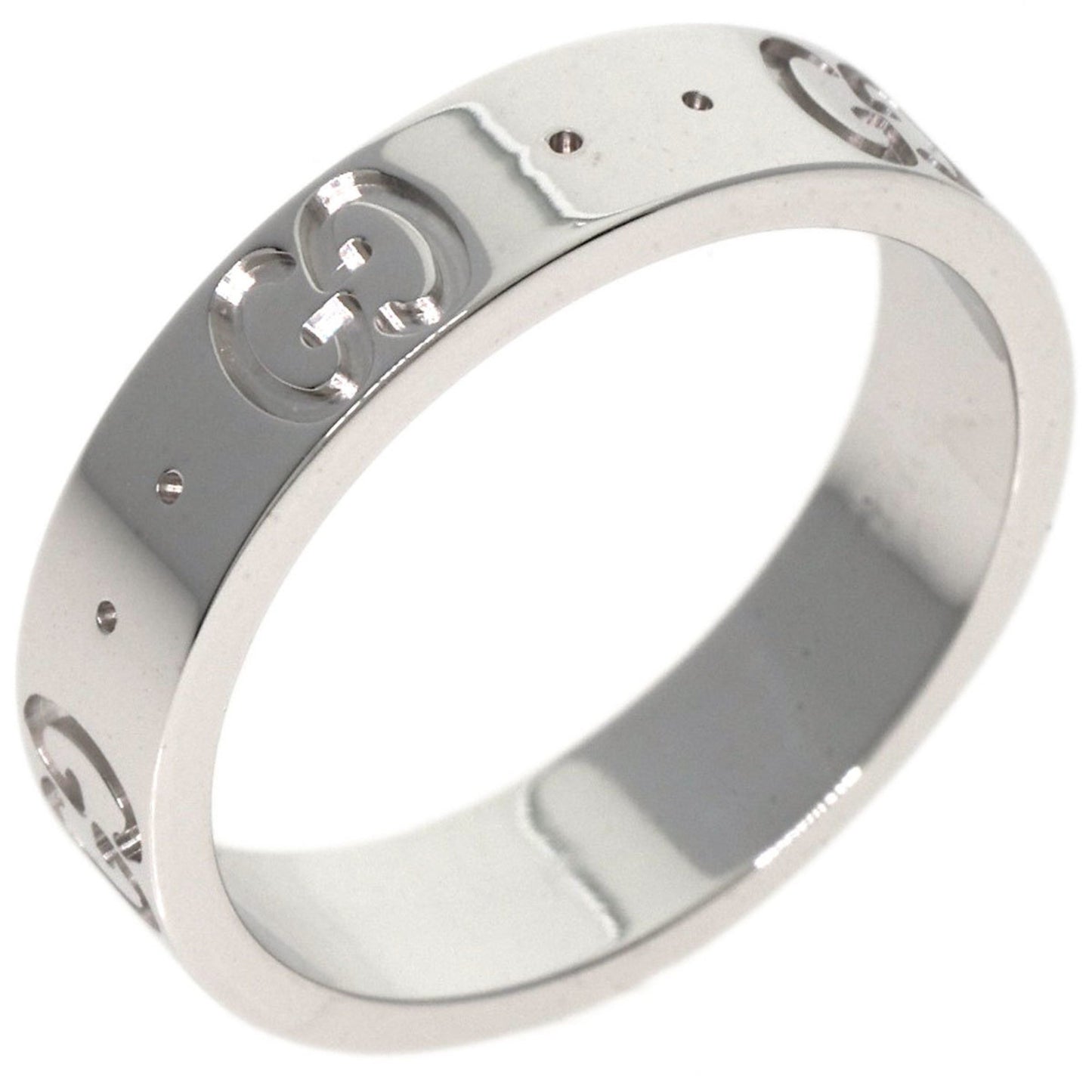 Gucci Icon #6 Ring In 18K White Gold